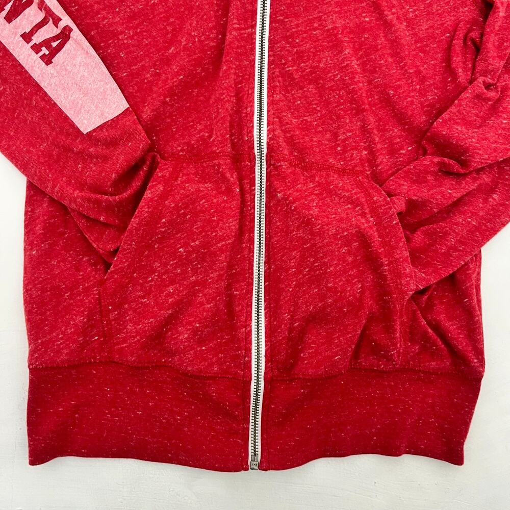 Nike Womens M Hooded Sweatshirt Red Atlanta Falcons NFL Team Apparel Long Sleeve - Picture 2 of 12
